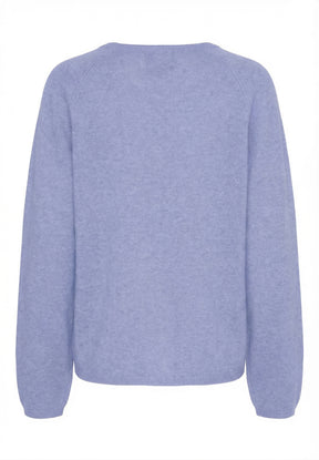 BTFCPH Pullover i cashmere blanding Pullovers Lavander Blue Melange