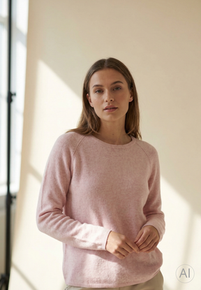 BTFCPH Pullover i cashmere blanding Pullovers Rosa