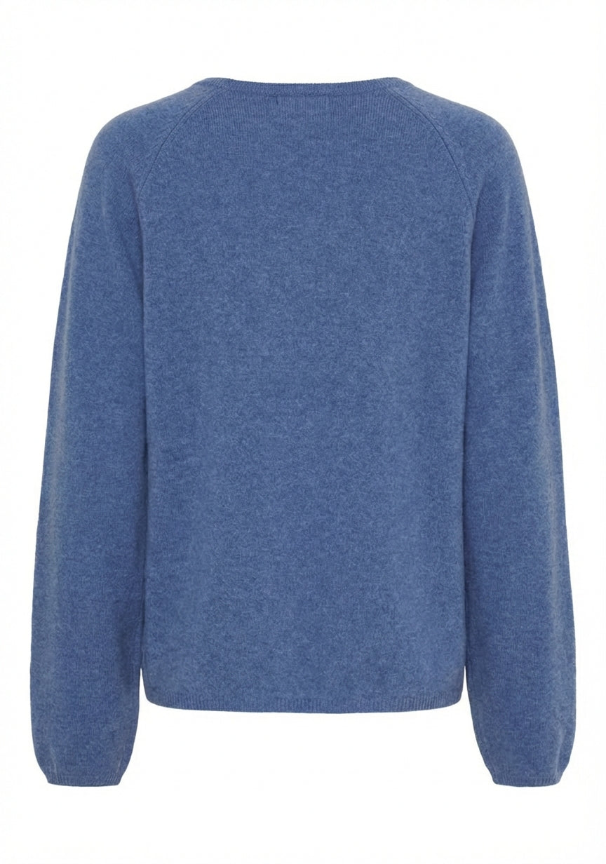 BTFCPH Pullover i cashmere blanding Pullovers Royal Blue Melange