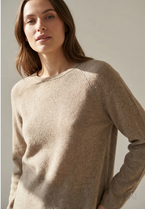 BTFCPH Pullover i cashmere blanding Pullovers Taupe Melange