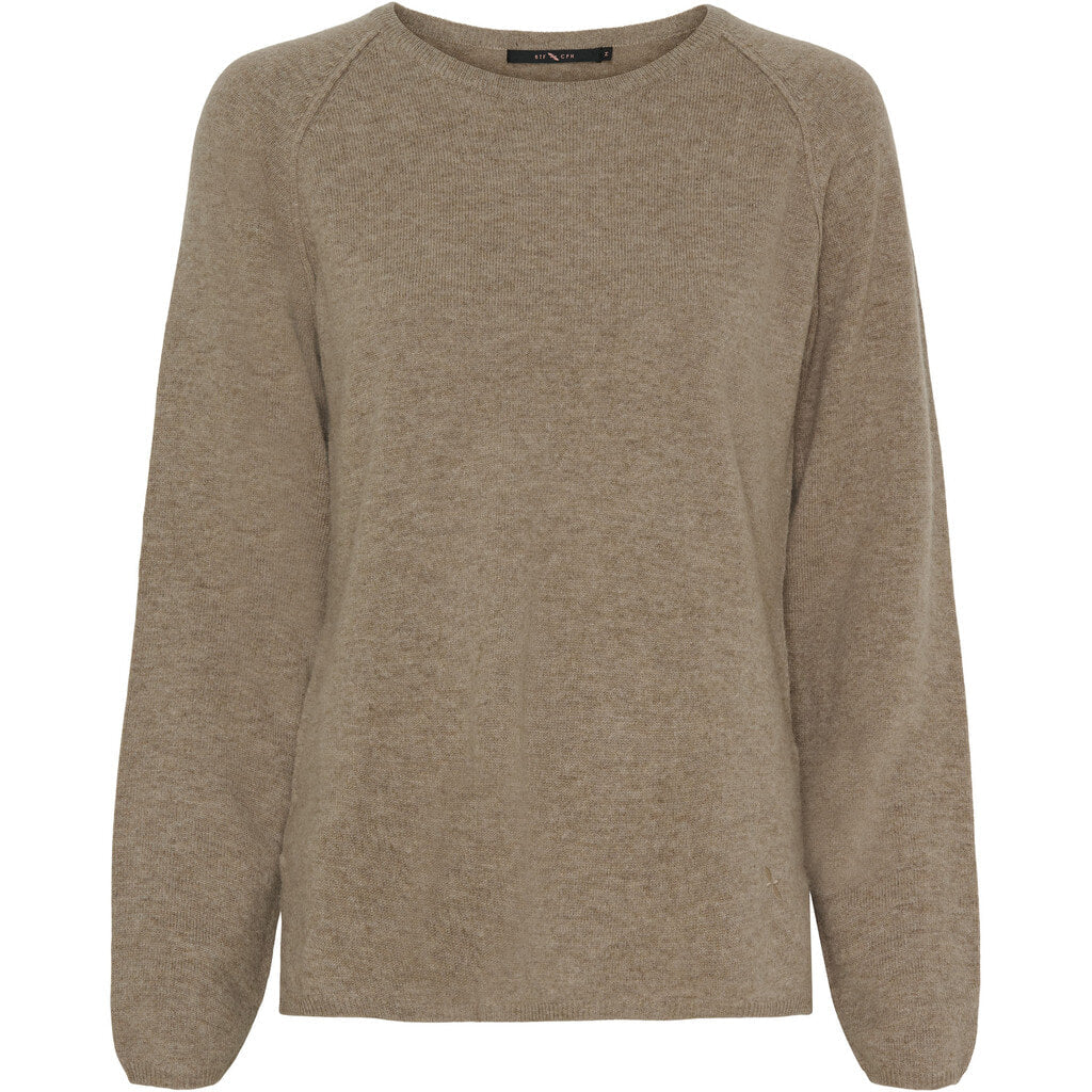 BTFCPH Pullover i cashmere blanding Pullovers Taupe Melange