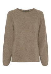 BTFCPH Pullover i cashmere blanding Pullovers Taupe Melange