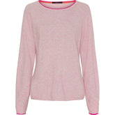 BTFCPH Pullover med ränder i kashmirblandning Pullovers Rosa