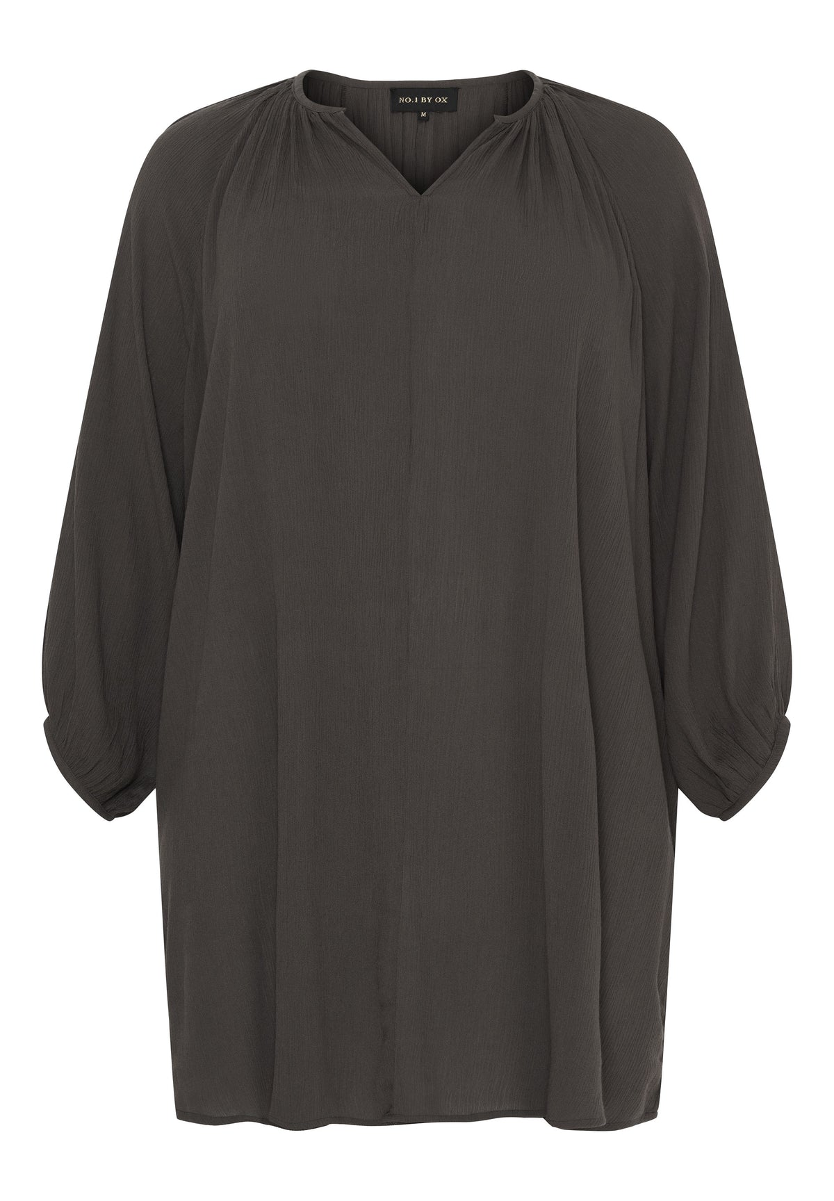 NO. 1 BY OX Tunika med 3/4 ærmer Tunika Dark Tin Grey