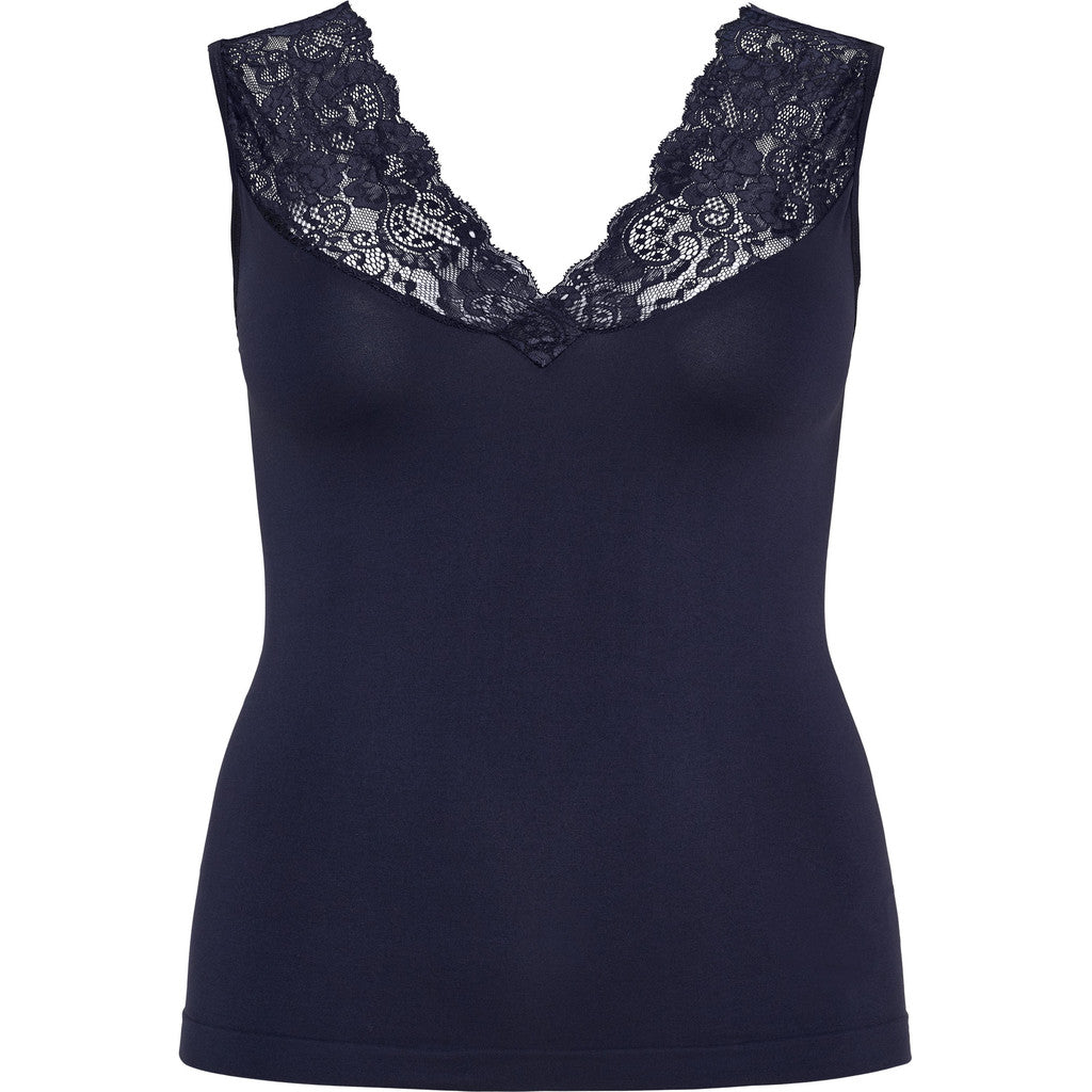 NO. 1 BY OX Shaping blondetop Tops Blå