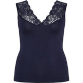 NO. 1 BY OX Shaping blondetop Tops Blå