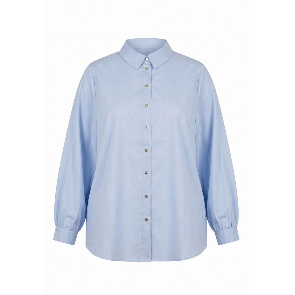 NO. 1 BY OX Shirt w long sleeves Skjorter Blå