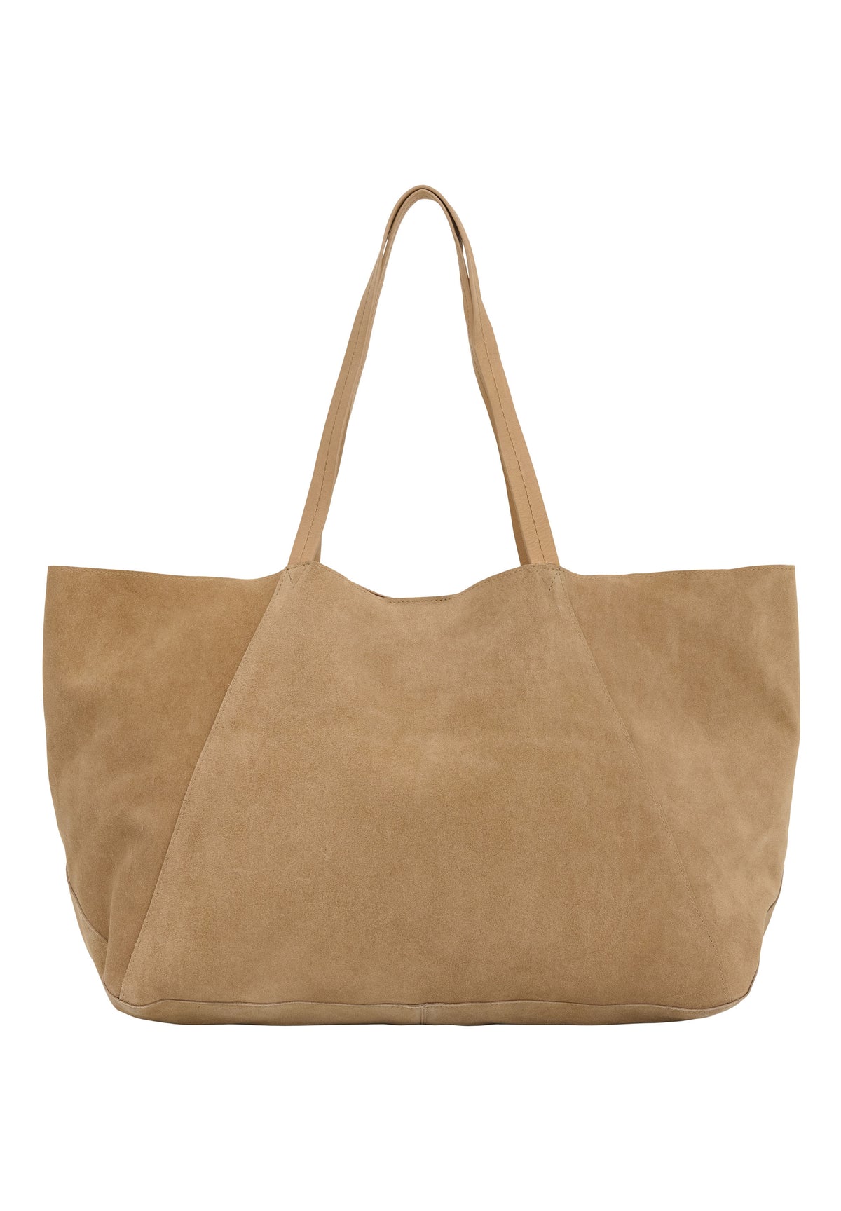 BTFCPH Shopper i ruskind Tasker Ivory w. Silver acc.