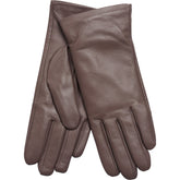 Orchid Skindhandsker med touch Handsker Brun