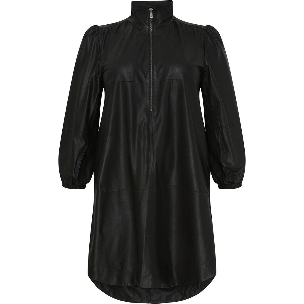 NO. 1 BY OX Skindkjole - KOLLEKTIONSSALG Kjoler Sort