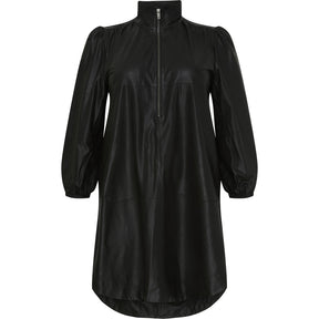 NO. 1 BY OX Skindkjole - KOLLEKTIONSSALG Kjoler Sort