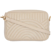 Orchid Skindtaske med aftagelig rem Tasker Beige