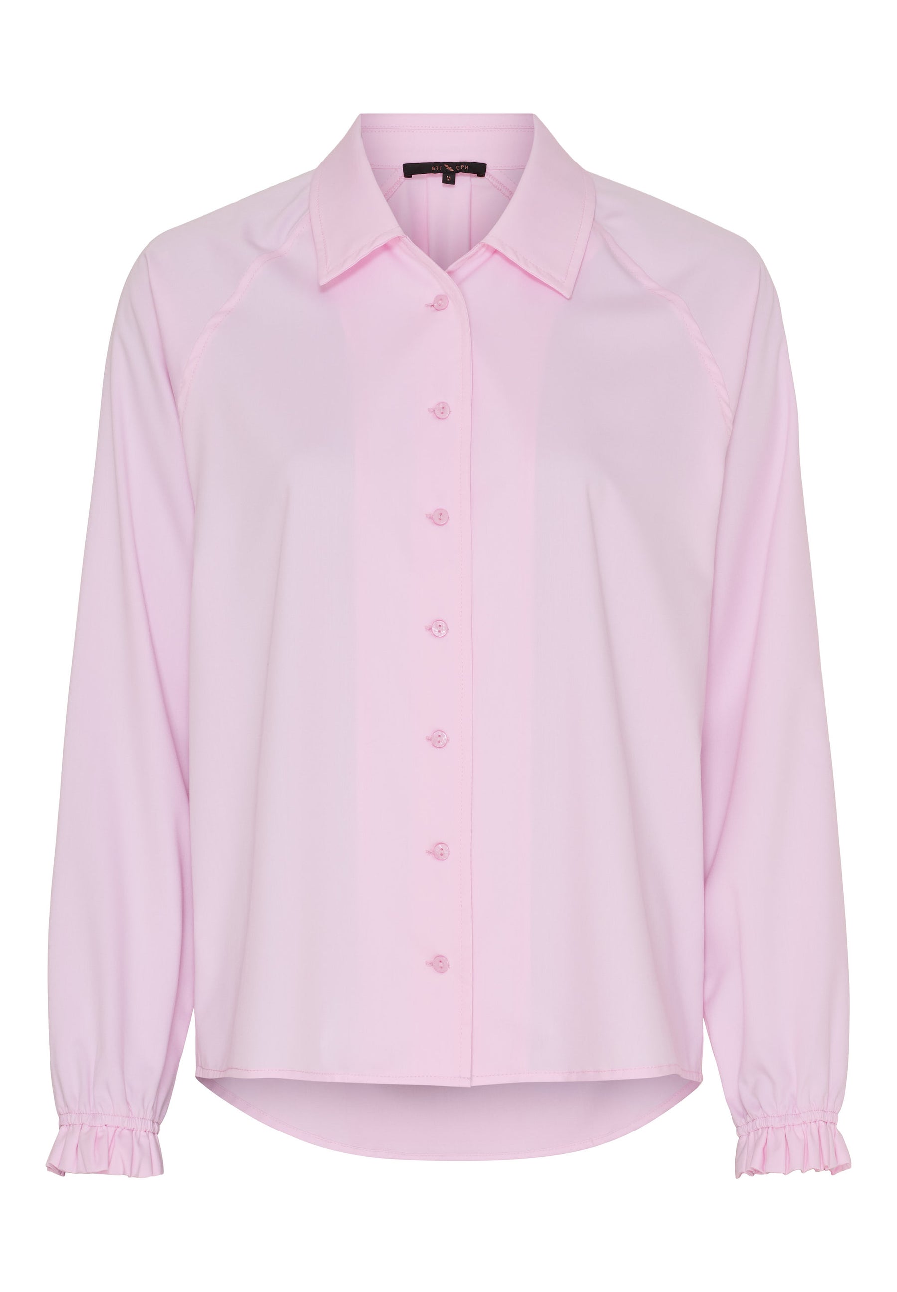 BTFCPH Skjorte i bambus med flæsedetalje Skjorter Light Pink