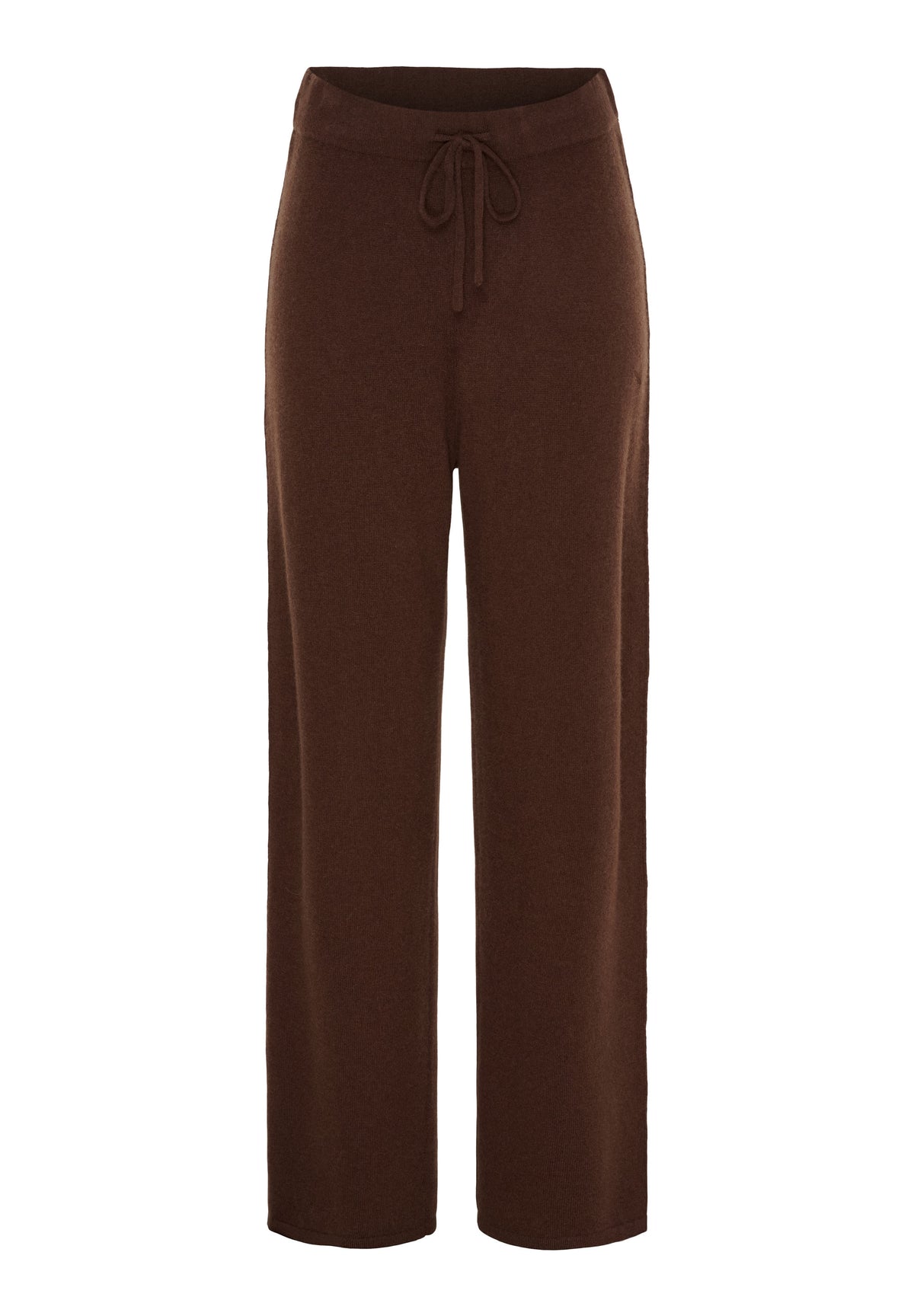 BTFCPH Strikkede bukser i luksuriøs cashmere blanding Bukser Brun