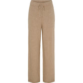 BTFCPH Strikkede bukser i luksuriøs cashmere blanding Bukser Light Camel Melange