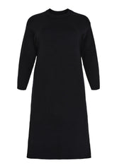 NO. 1 BY OX Strikket kjole Kjoler Sort