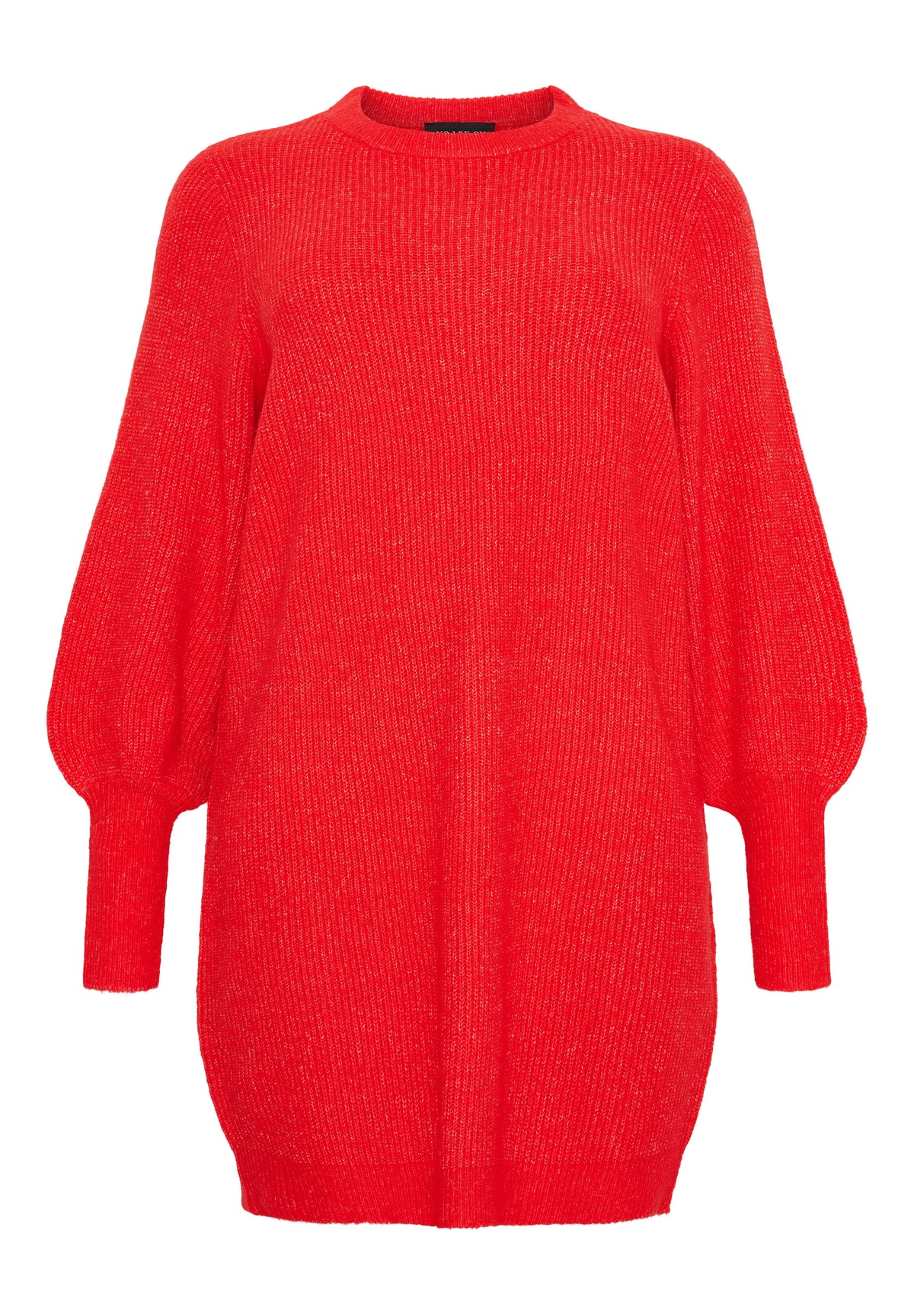 NO. 1 BY OX Strikkjole Kjoler Tomato Red