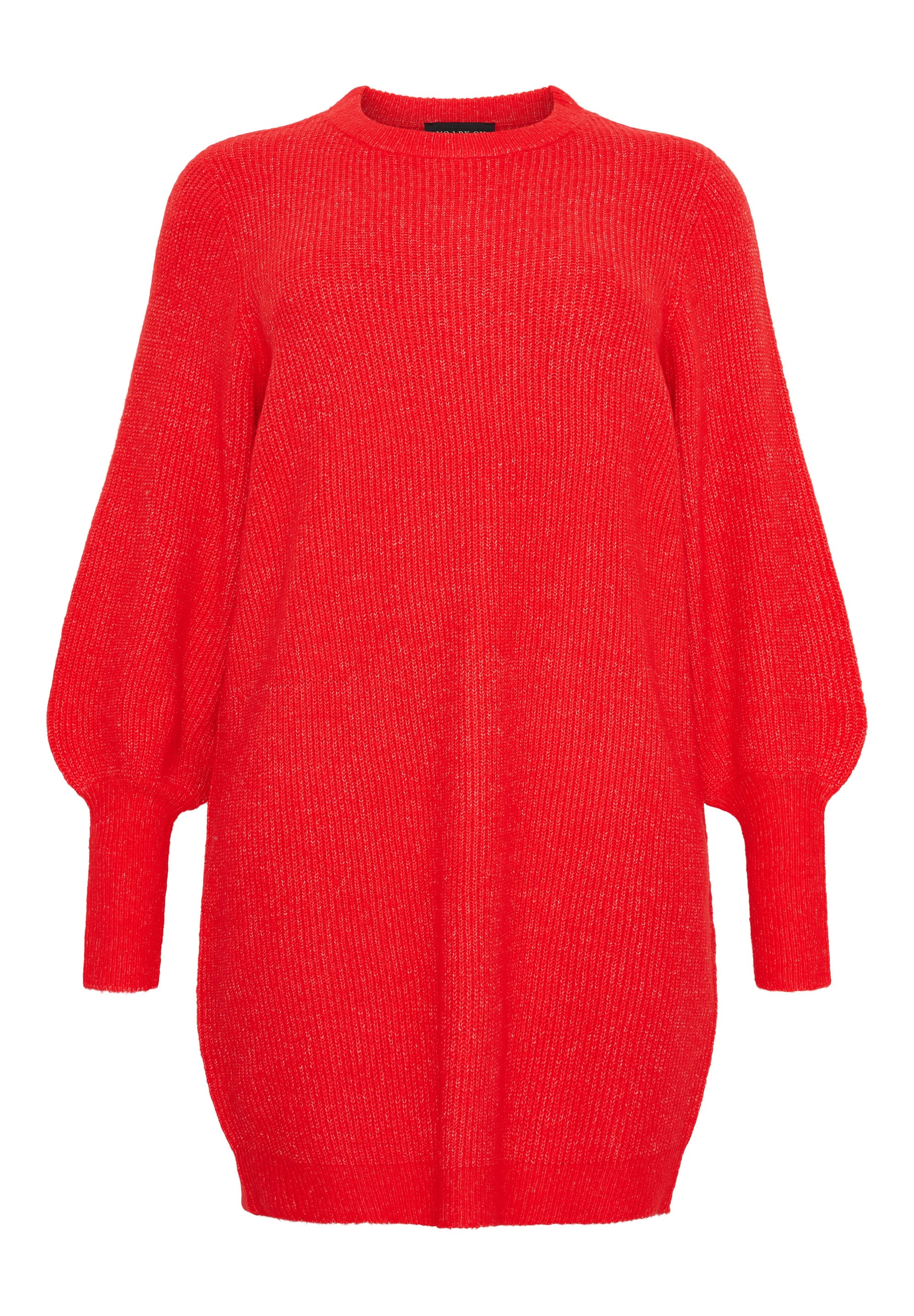 NO. 1 BY OX Strikkjole Kjoler Tomato Red