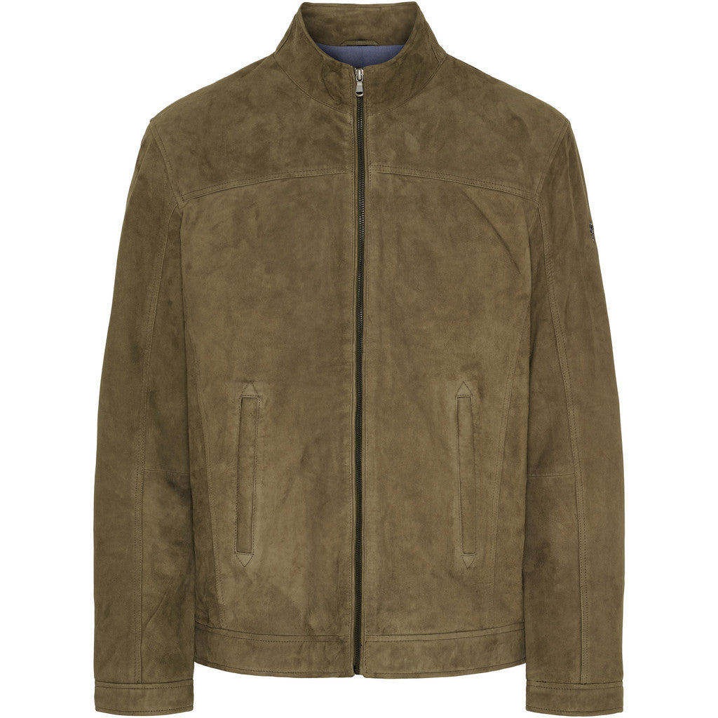 NOTYZ HIM Suede Jacket Jakker Grøn