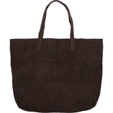 Orchid Suede shopper bag Tasker Brun