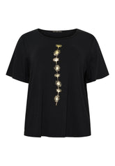 NO. 1 BY OX T-shirt T-shirts Sort