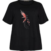 NO. 1 BY OX T-shirt SS (Tinkerbell) T-shirts Sort