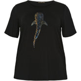 NO. 1 BY OX T-shirt med print T-shirts Sort