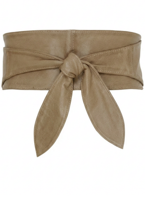 BTFCPH Taljebælte i læder Belts Nude Brown