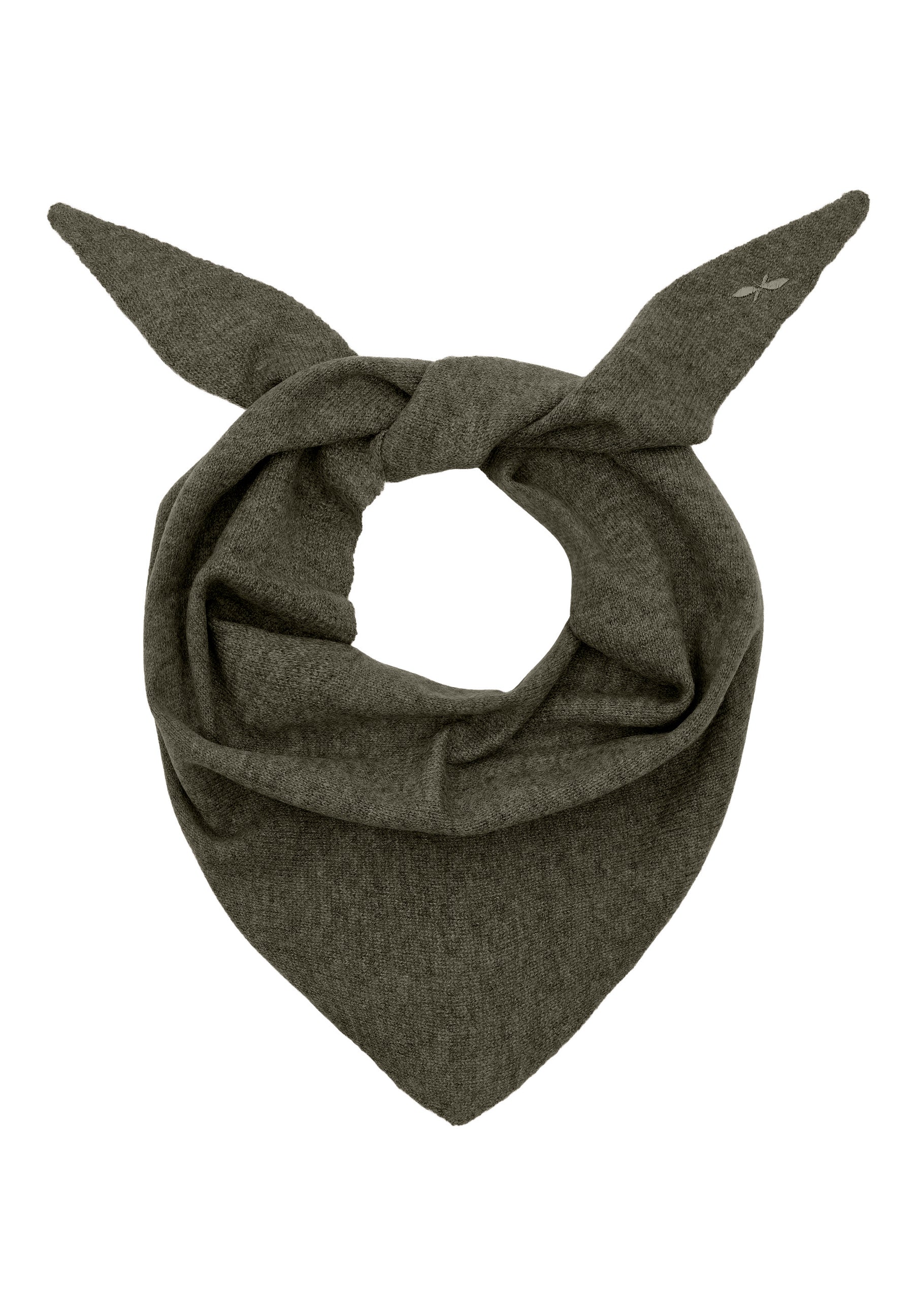 BTFCPH Tørklæde i cashmere blanding Scarf Dark Army Melange