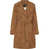 BTFCPH Trenchcoat i ruskind Frakker Caramel