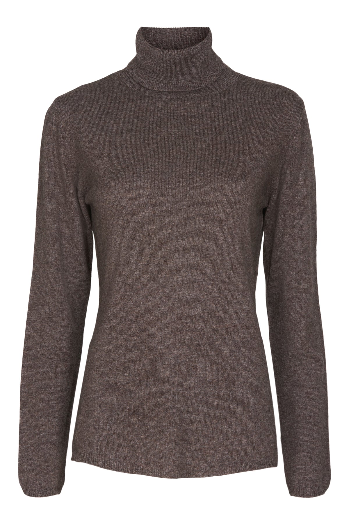 BTFCPH Turtleneck i cashmere blanding Pullovers Brun