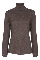 BTFCPH Turtleneck i kashmirblandning Pullovers Brun