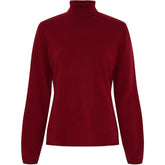 BTFCPH Turtleneck i cashmere blanding Pullovers Cherry