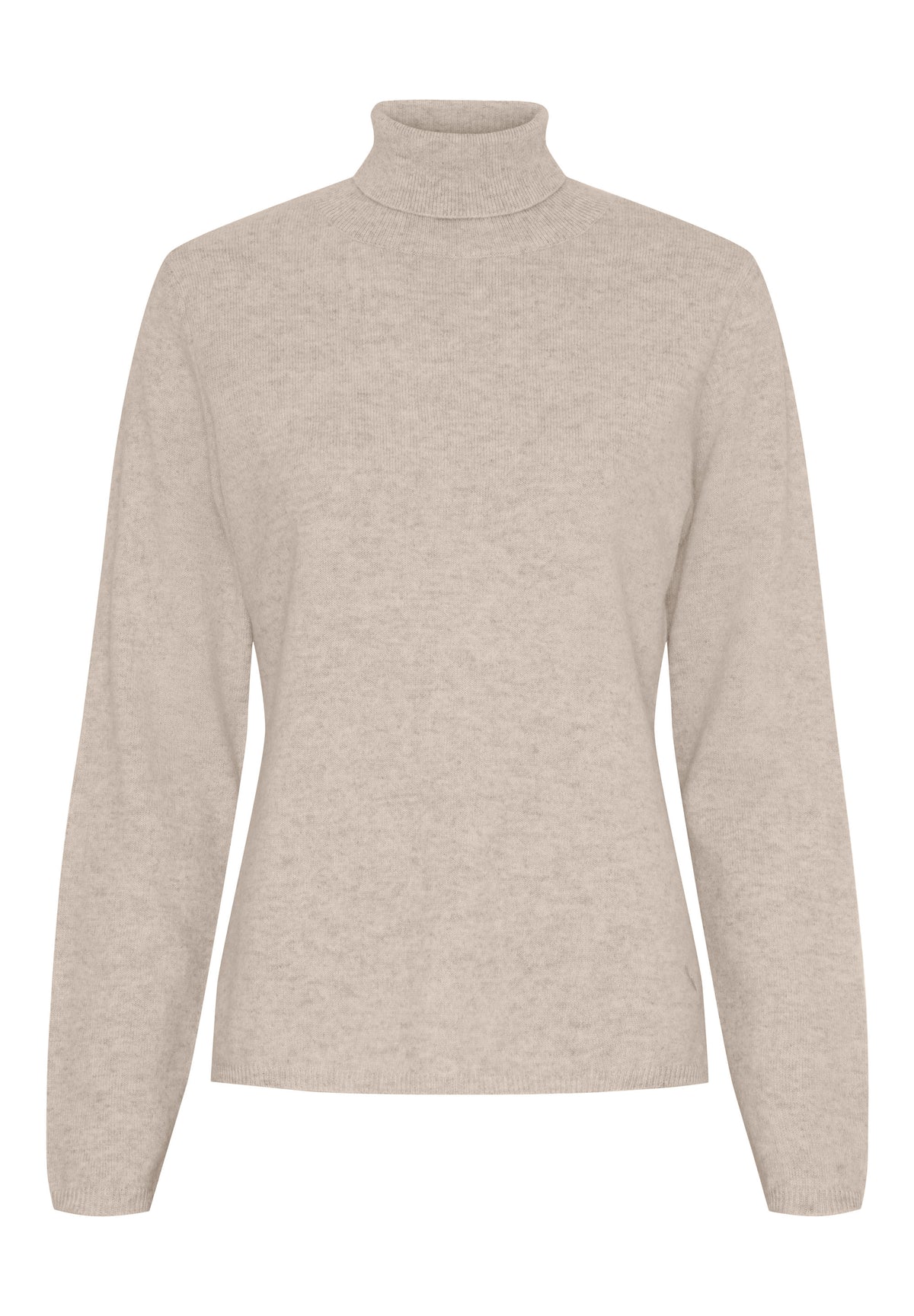 BTFCPH Turtleneck i cashmere blanding Pullovers Sand Melange