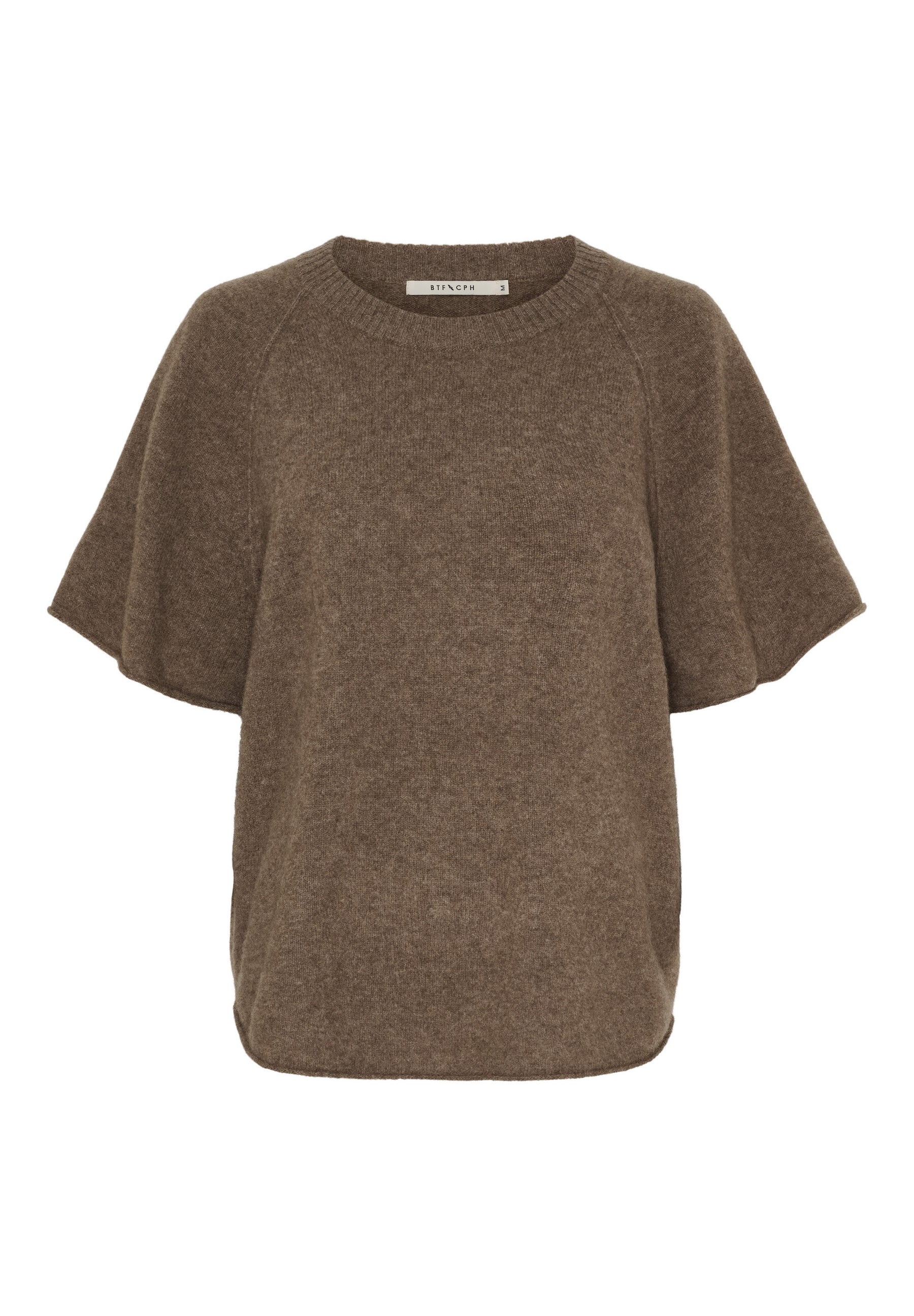 BTFCPH Yak pullover med korte ærmer Pullovers Beige