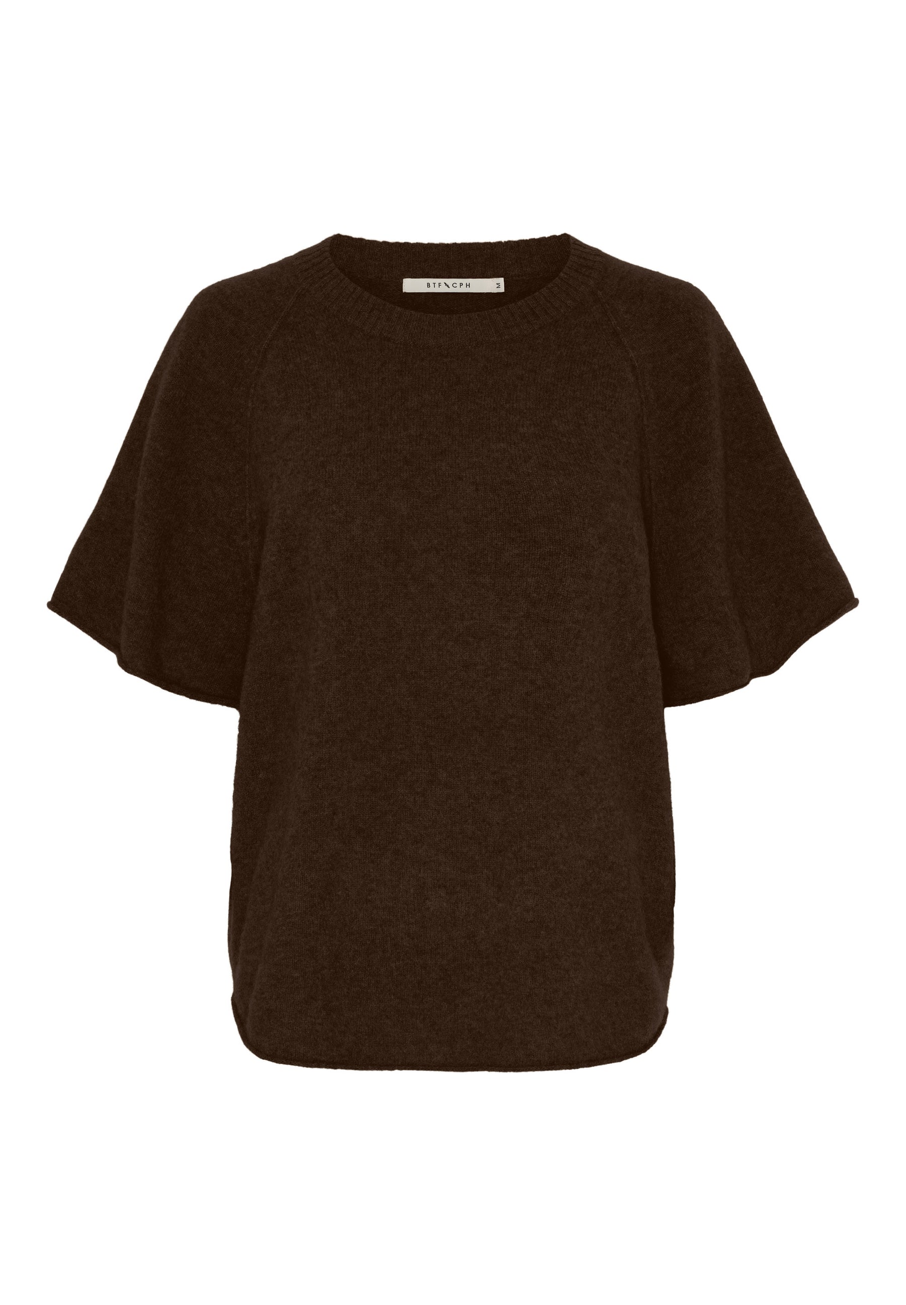 BTFCPH Yak pullover med korte ærmer Pullovers Brun