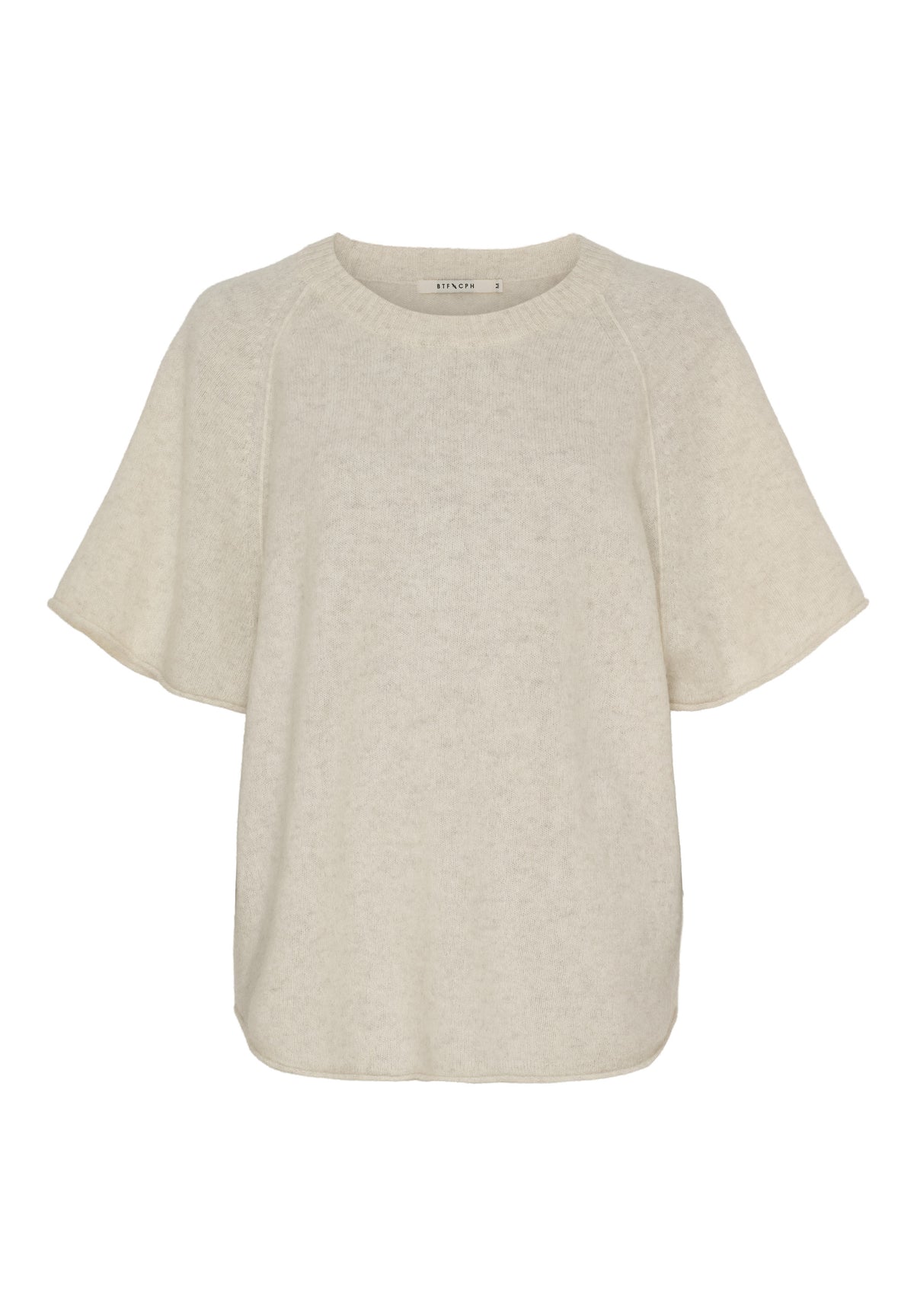 BTFCPH Yak pullover med korte ærmer Pullovers Hvid