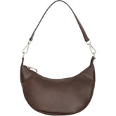 BTFCPH crossbody Hobo skindtaske Tasker Espresso w. Silver acc.