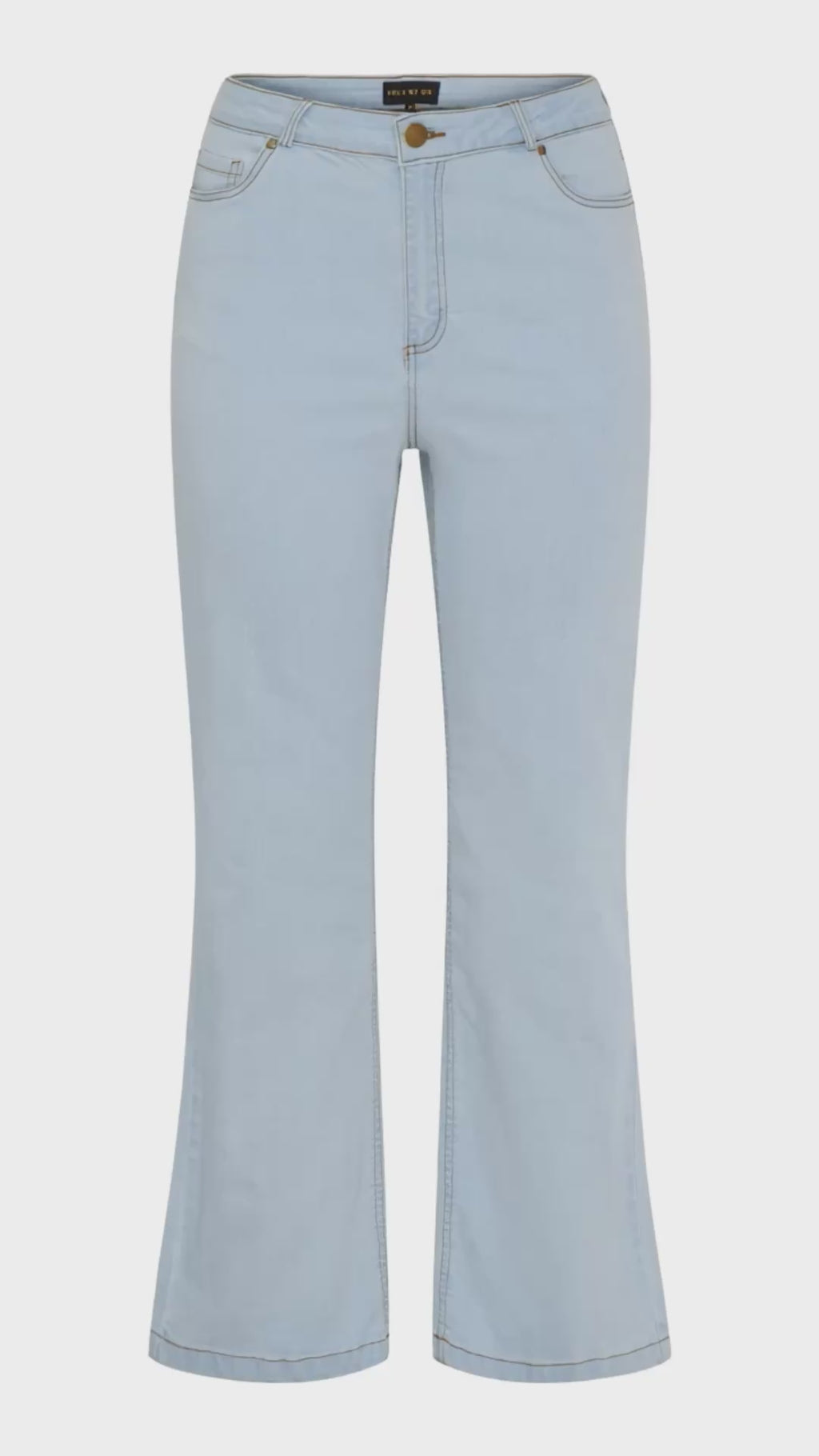 NO. 1 BY OX Jeans med vidde Jeans Light Denim Blue