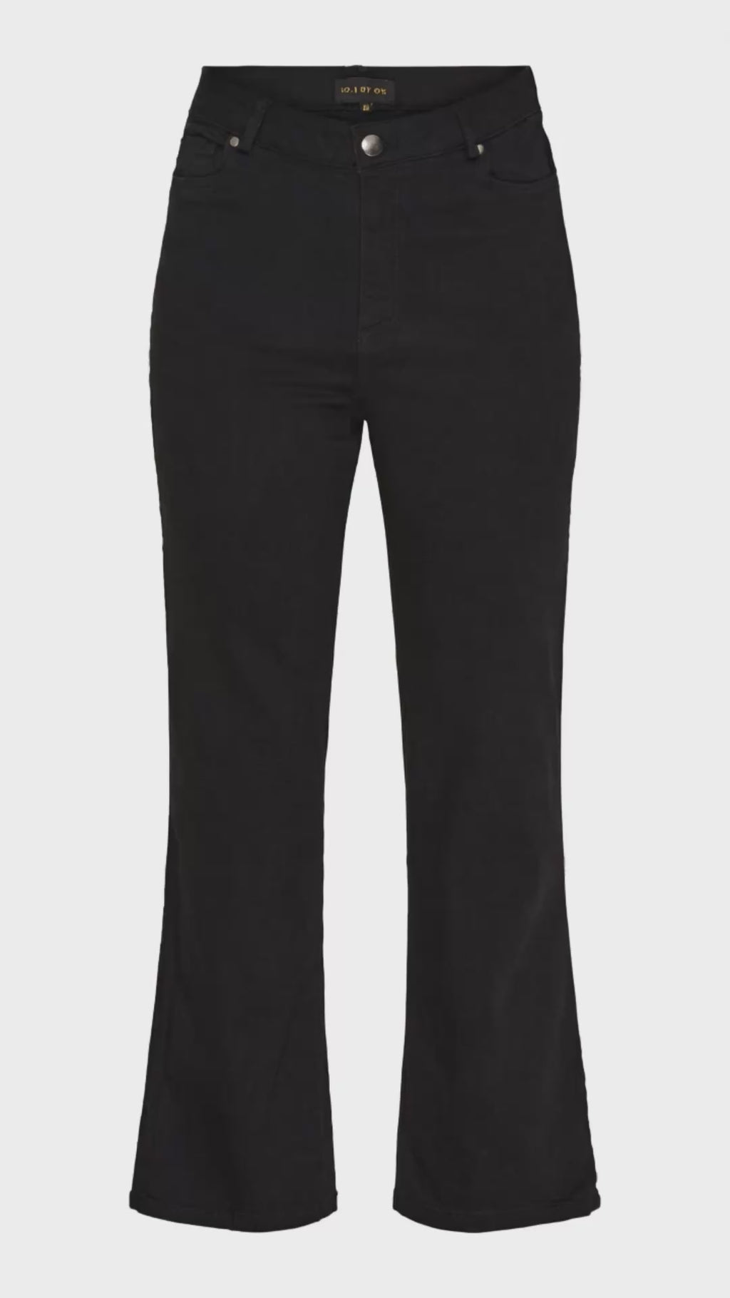 NO. 1 BY OX Jeans med vidde Jeans Sort
