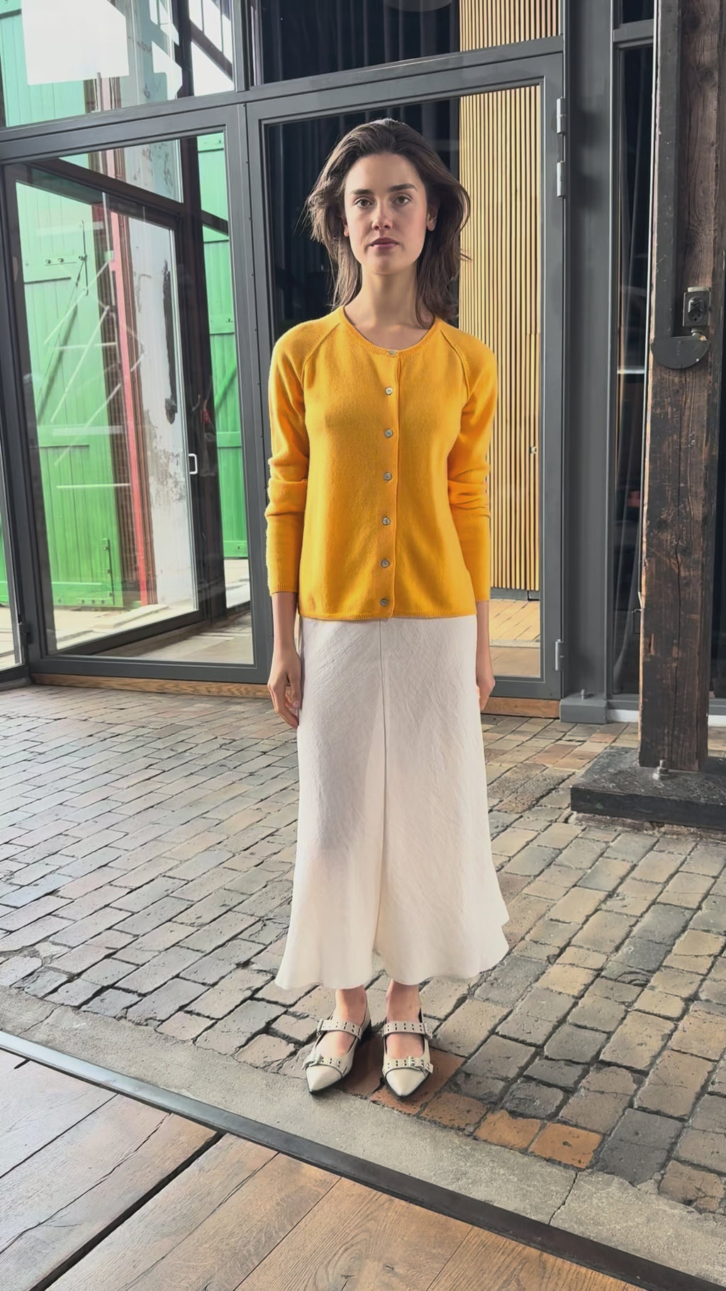 BTFCPH Cardigan i cashmere blanding Cardigans Gul
