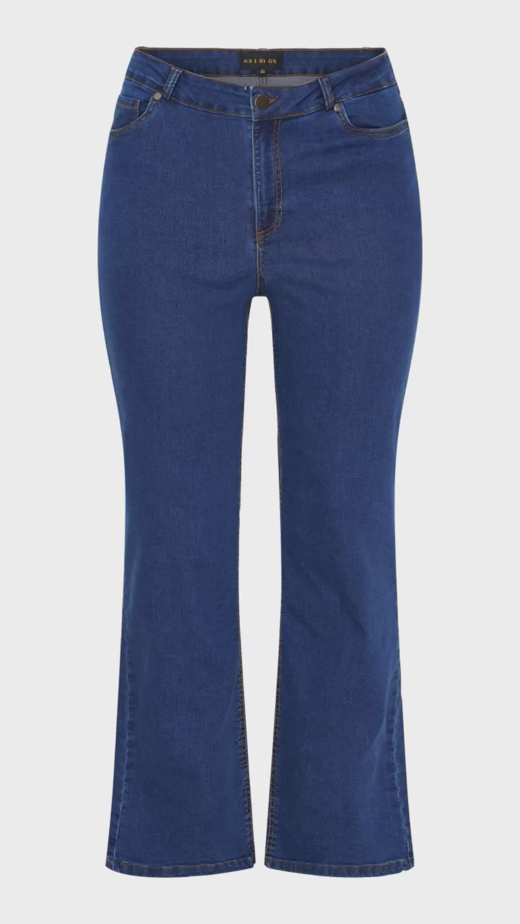 NO. 1 BY OX Jeans med vidde Jeans Blå