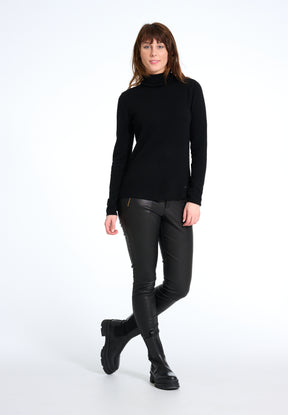 BTFCPH Turtleneck i cashmere blanding Pullovers Sort