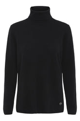 BTFCPH Turtleneck i cashmere blanding Pullovers Sort